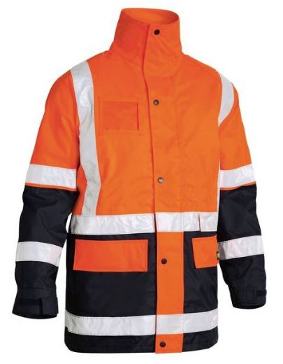 Picture of Taped Hi Vis 5 In 1 Rain Jacket