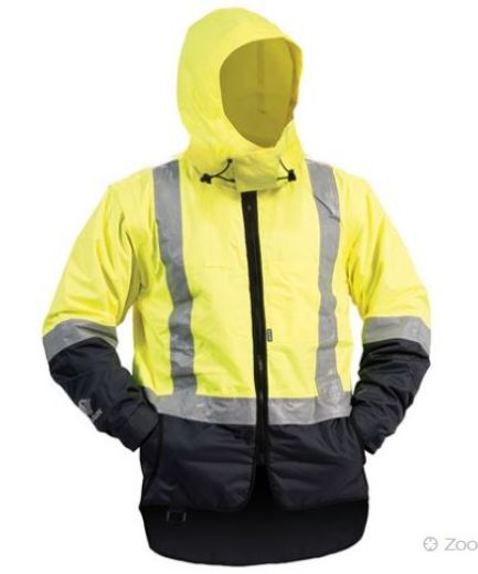 Picture of Hi Vis Stamina Jacket Zip off Sleeves