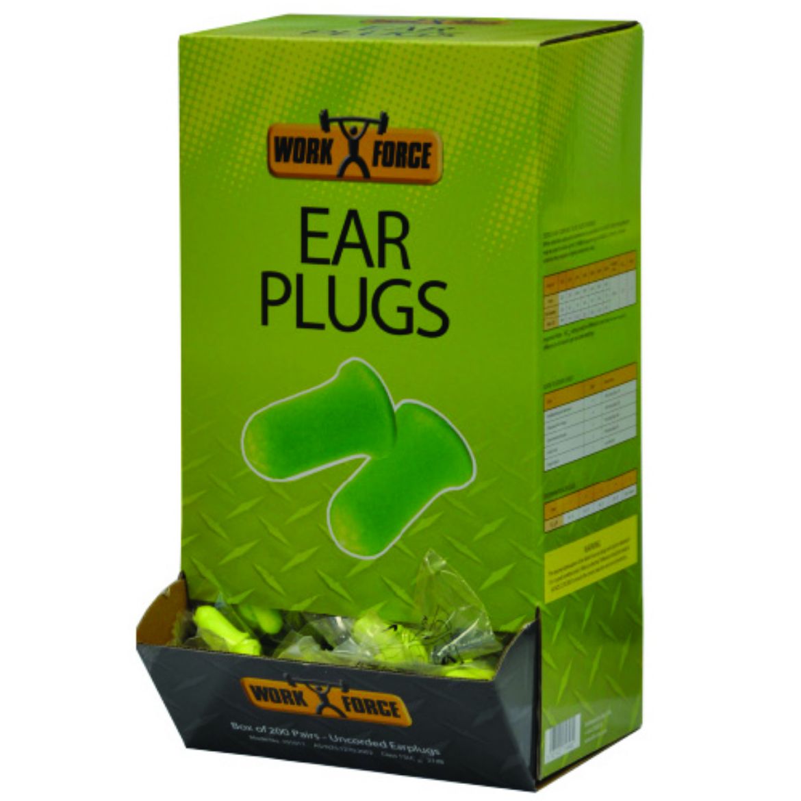 Picture of Bell Shaped Ear Plugs - Box of 200 pairs