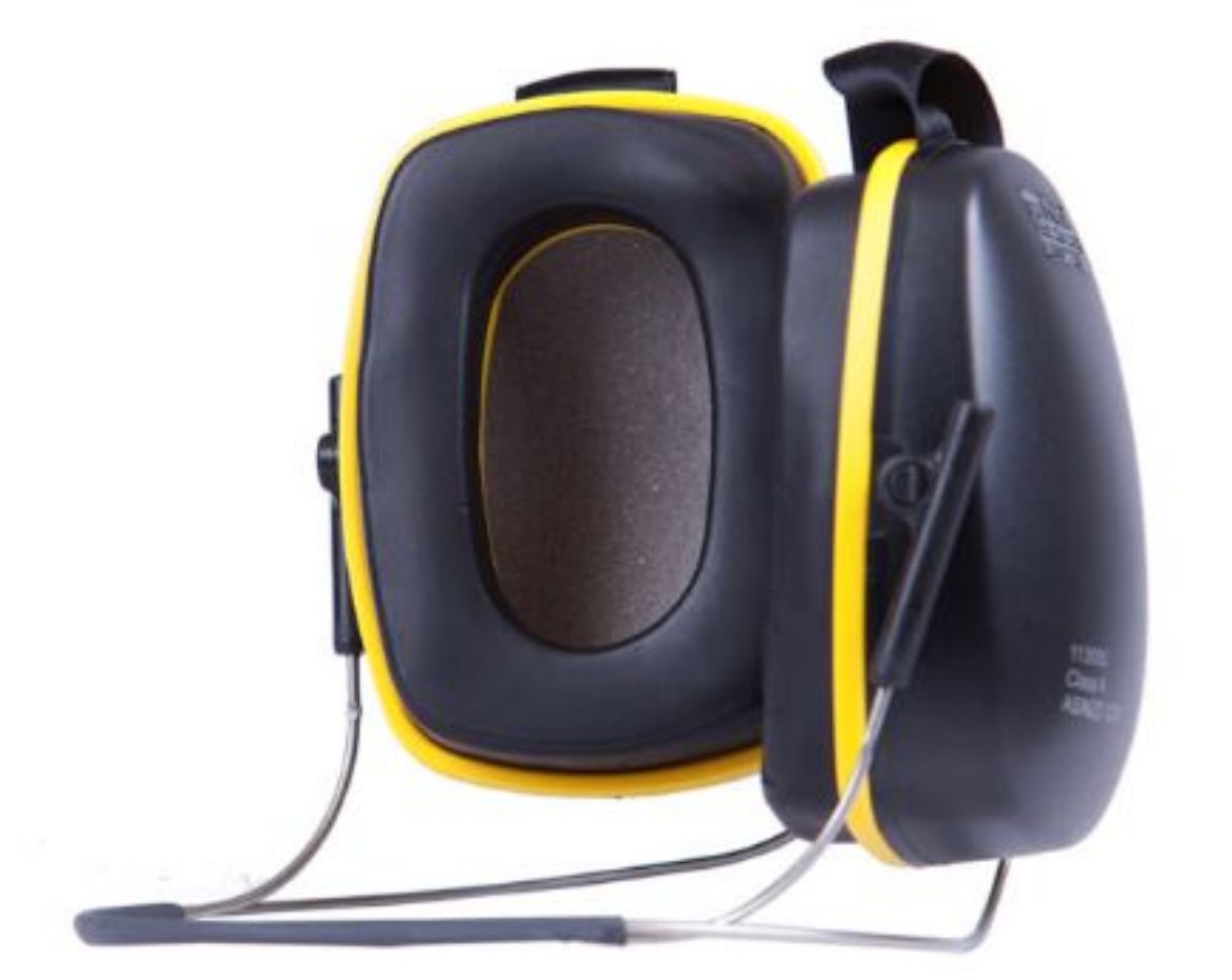 Picture of Yellow Neck Style Rockman Earmuffs 3005