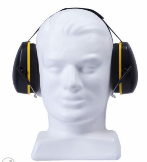 Picture of Yellow Neck Style Rockman Earmuffs 3005