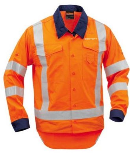 Picture of Shirt TTMC-W17 Lightweight Cotton - Orange