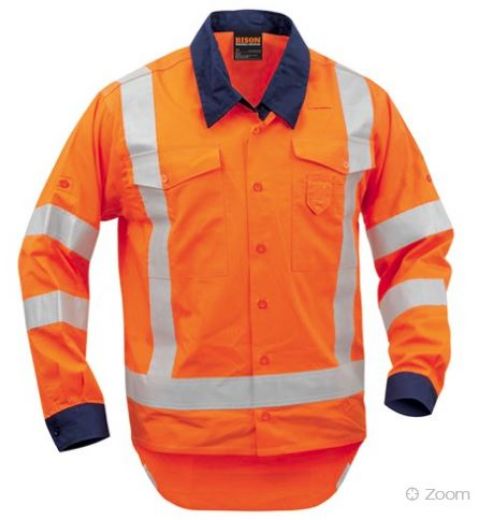 Picture of Shirt TTMC-W17 Lightweight Cotton - Orange