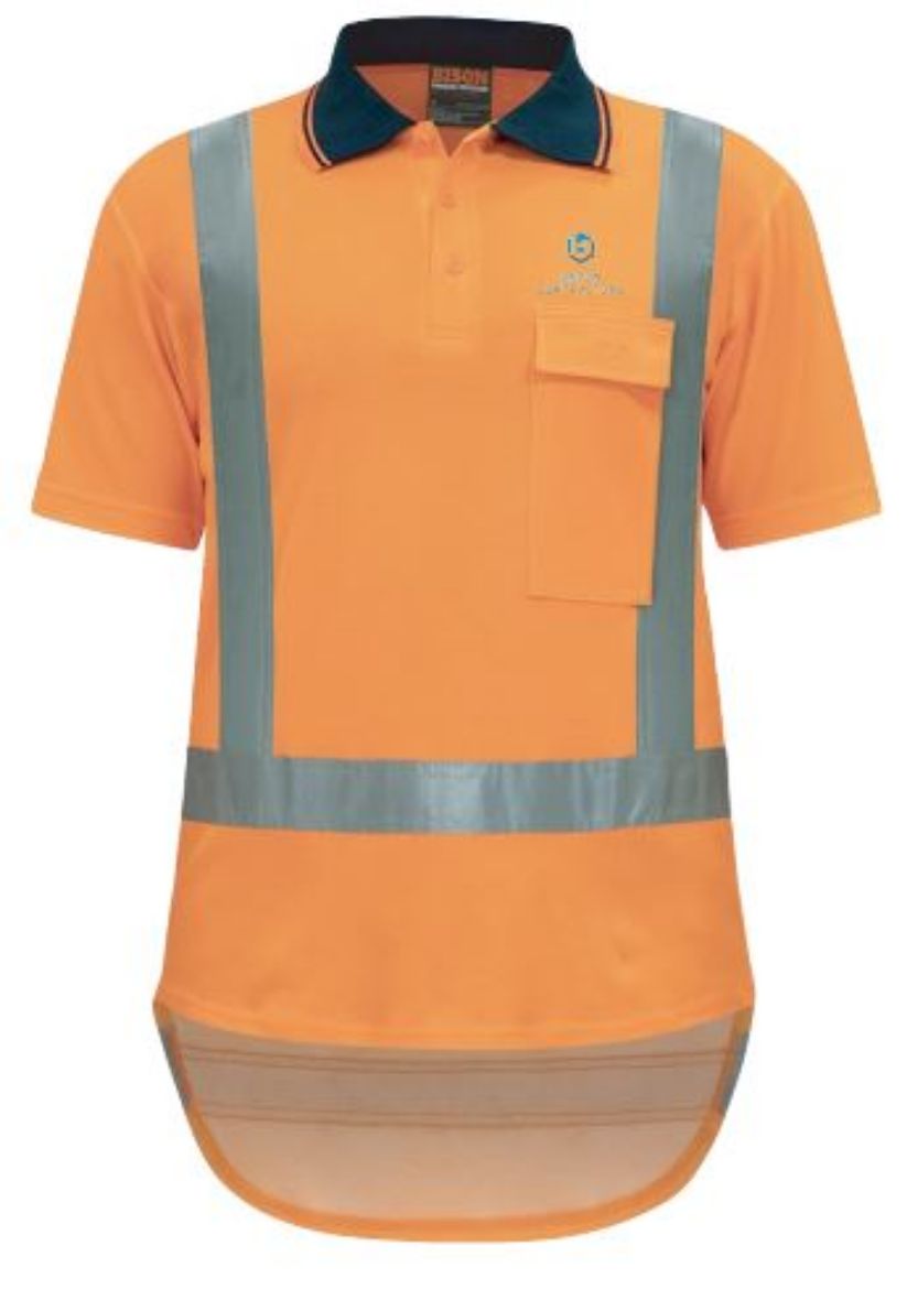 Picture of Polo TTMC-W17 X-Tape Cotton Back Polo - Orange