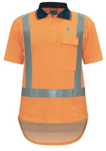 Picture of Polo TTMC-W17 X-Tape Cotton Back Polo - Orange