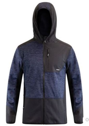 Picture of Hooded Sweatshirt with Soft Shell Contrast Colour