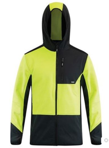 Picture of Hooded Sweatshirt with Soft Shell Contrast Colour