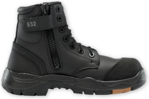 Picture of Argyle Zip Composite - Black