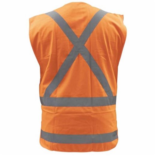 Picture of Vest Transit TTMC-W17 X-Tape Back - Orange