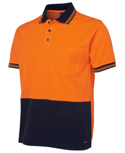 Picture of JB's Hi Vis S/S Cotton Back Polo