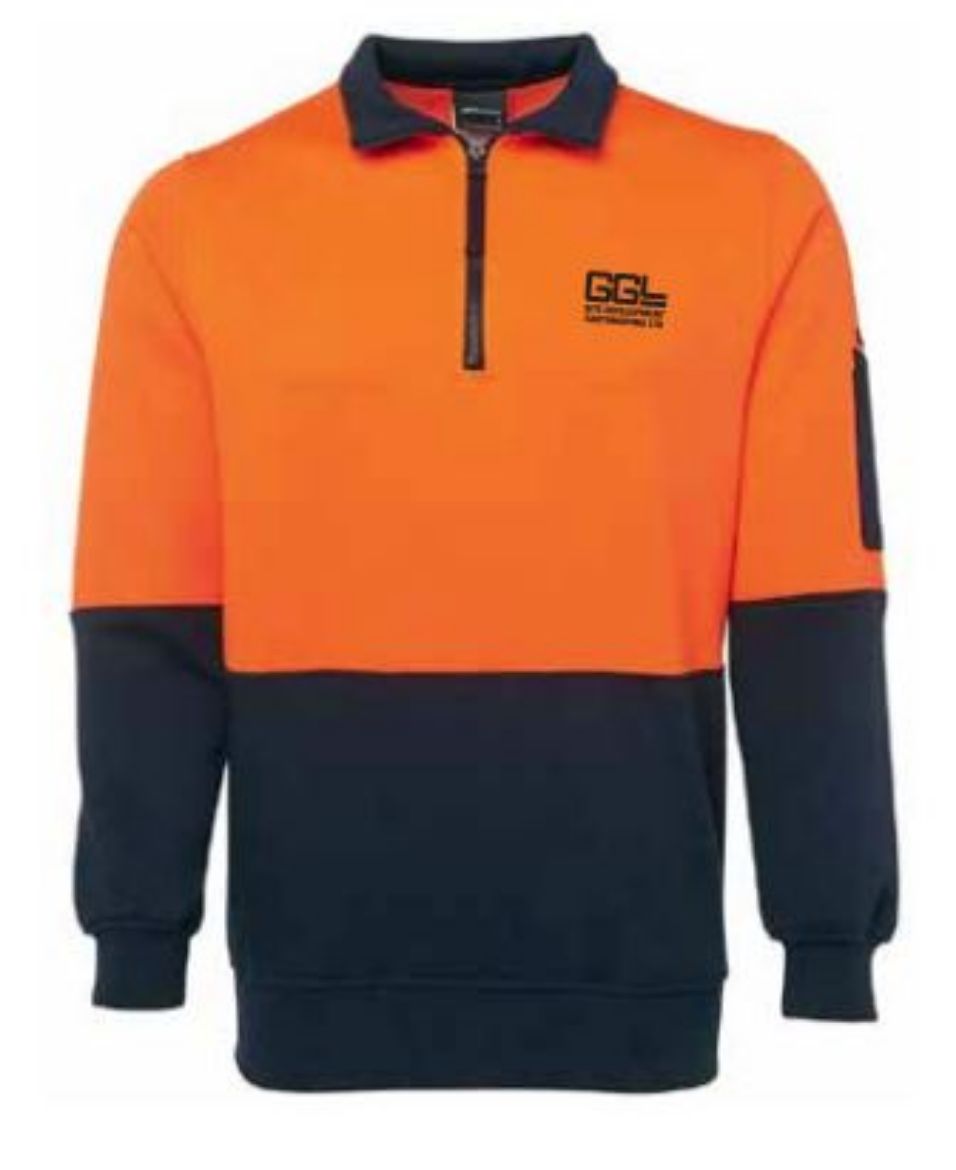 Picture of JB's Hi Vis 1/2 Zip Fleecy