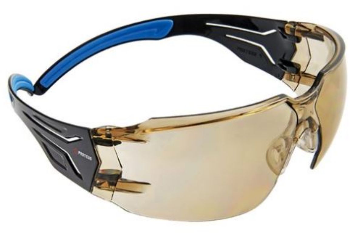 Picture of Proteus 4 Safety Glasses Super Flex Arms - Light Brown lens