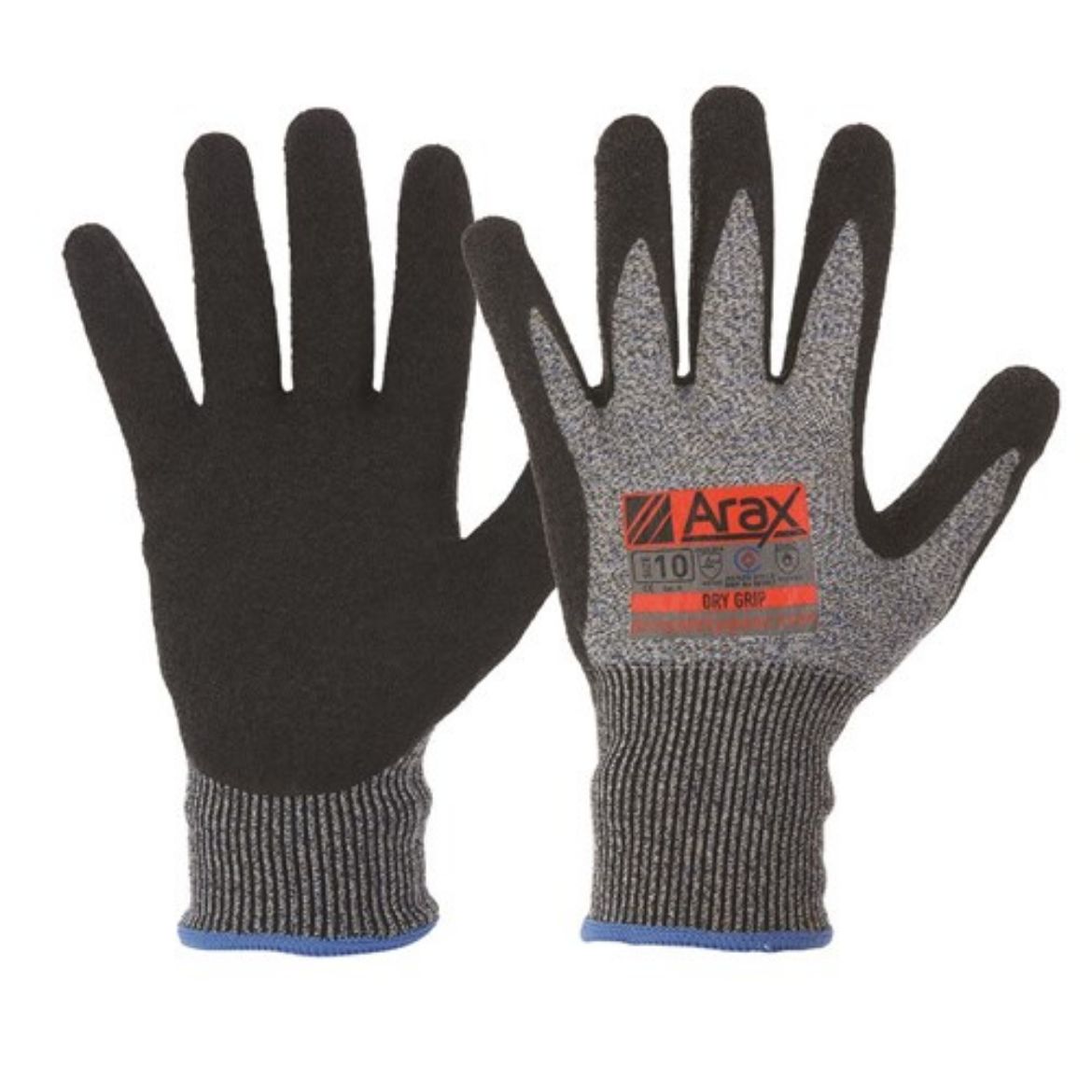 Picture of Arax Dry Grip Glove With Latex Dip Palm