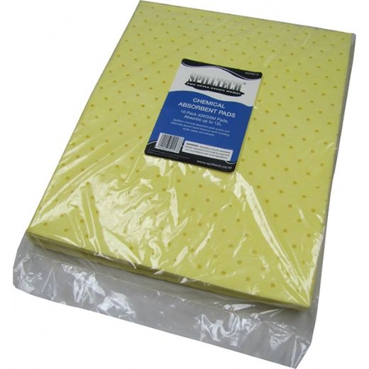 Picture of Spilltech Chemical Pads 400Gsm Pack Of 10