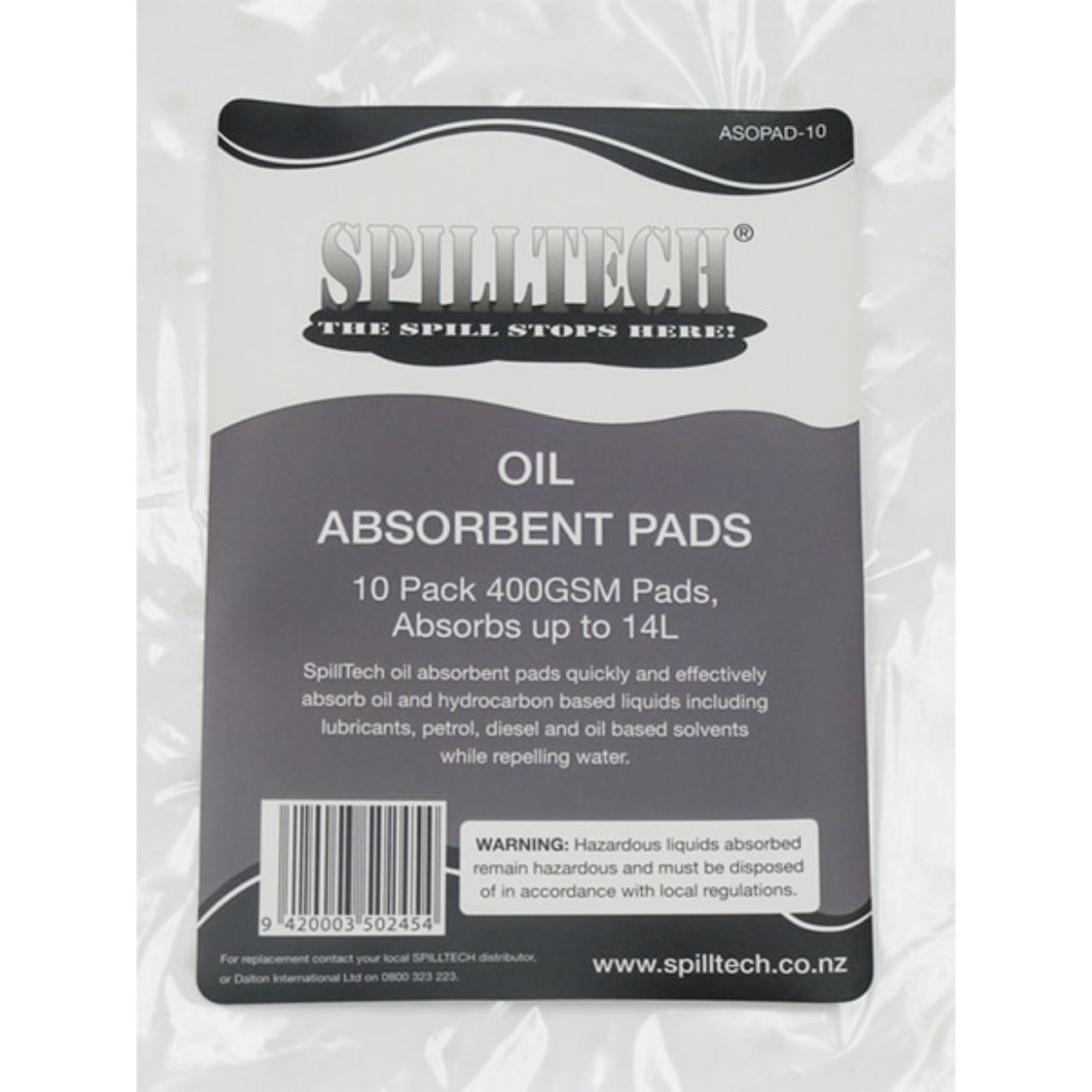Picture of Spilltech Oil Pad 400Gsm Pack Of 10