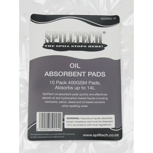 Picture of Spilltech Oil Pad 400Gsm Pack Of 10