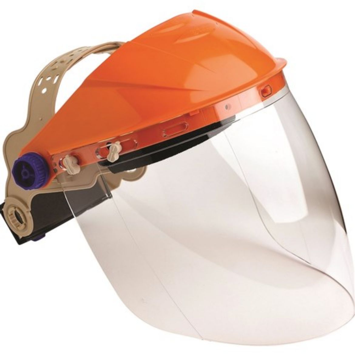 Picture of Assembled Browguard & Clear Visor