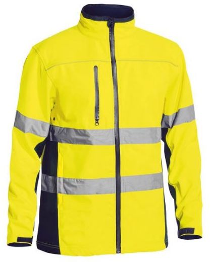 Picture of Taped Hi Vis Soft Shell Jacket