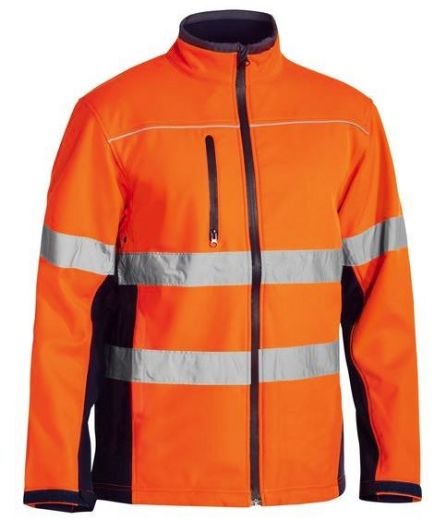 Picture of Taped Hi Vis Soft Shell Jacket