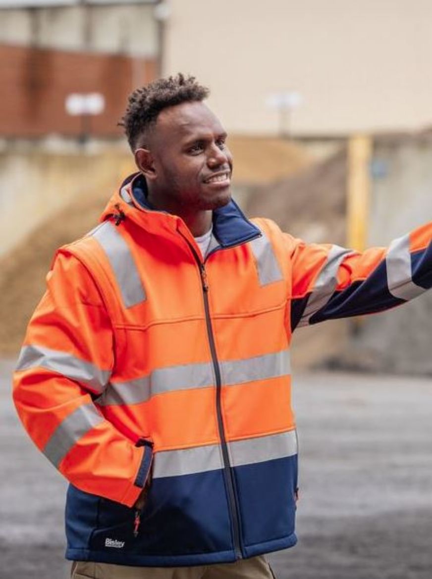 Picture of Taped Hi Vis 3 in 1 Soft Shell Jacket