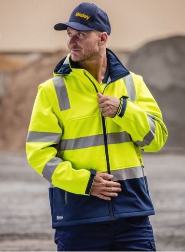 Picture of Taped Hi Vis 3 in 1 Soft Shell Jacket