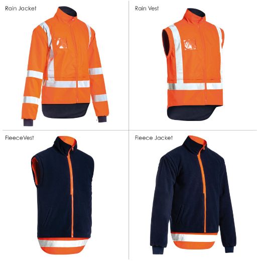 Picture of Taped Ttmc-W 5 In 1 Rain Jacket