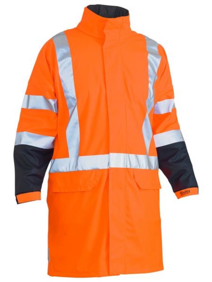 Picture of X Taped Hi Vis TTMC Stretch PU Rain Coat