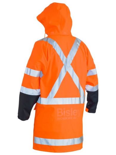 Picture of X Taped Hi Vis TTMC Stretch PU Rain Coat