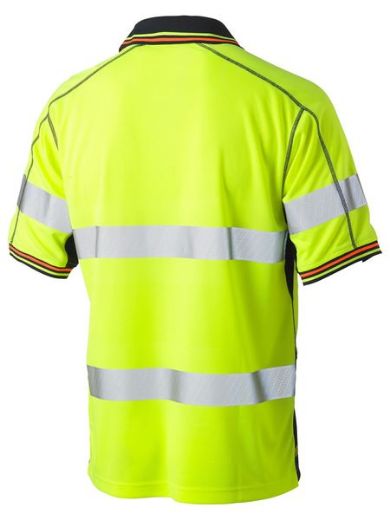 Picture of Taped Hi Vis Polyester Mesh Polo Short Sleeve