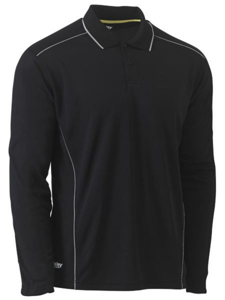 Picture of Cool Mesh Polo Shirt Long Sleeve