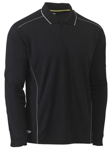 Picture of Cool Mesh Polo Shirt Long Sleeve