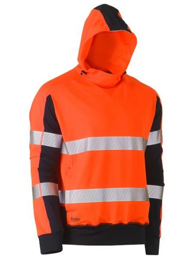 Picture of Taped Hi Vis Stretchy Fleece Hoodie