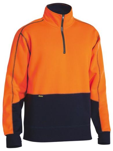 Picture of Hi Vis Fleece 1/4 Zip Pullover