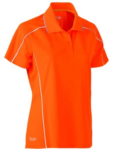 Picture of Womens Cool Mesh Polo Shirt