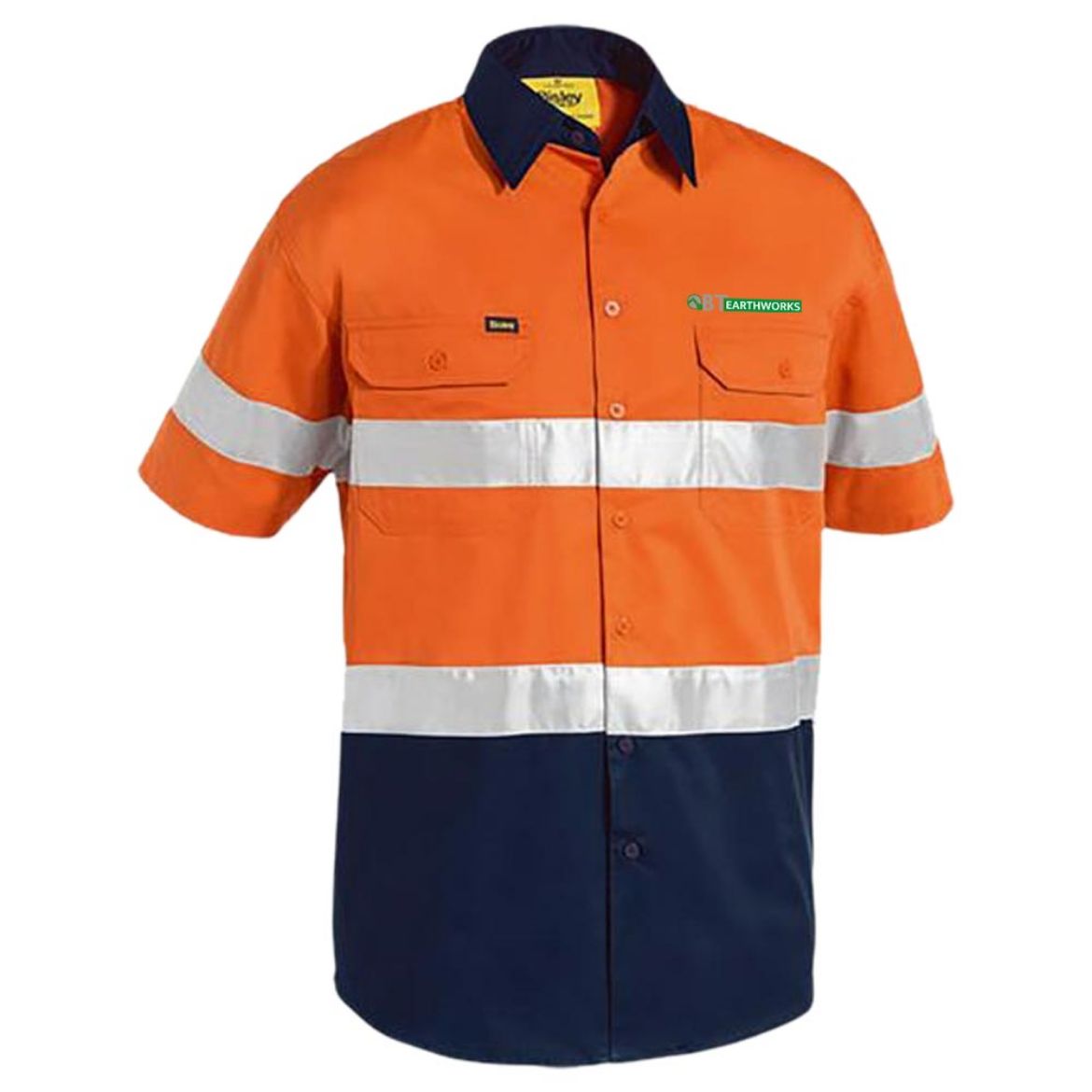 Picture of Hi Vis Taped Cool Lightweight S/S Shirt