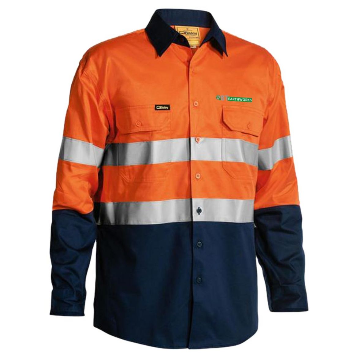 Picture of Hi Vis Taped Cool Lightweight L/S Shirt