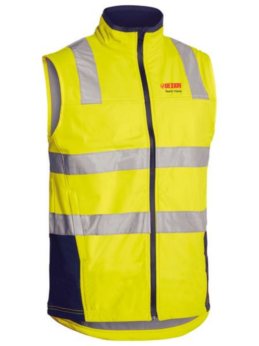 Picture of Taped Hi Vis Soft Shell Vest