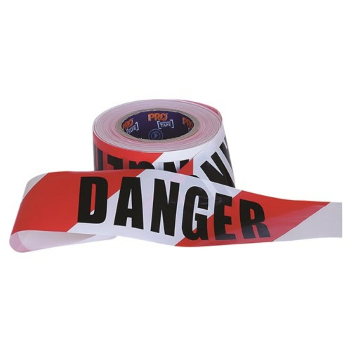 Picture of "Danger" On Red/White Hazard Tape