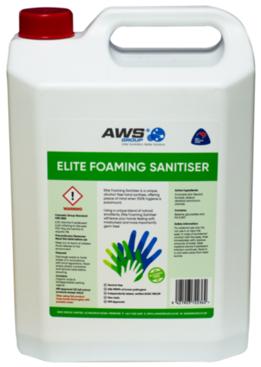Picture of Elite Foaming Sanitiser 5L