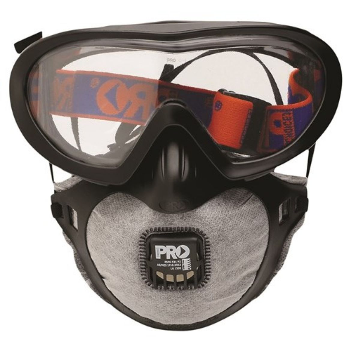 Picture of Filterspec Pro Goggle / Mask Combo P2+Valve+Carbon