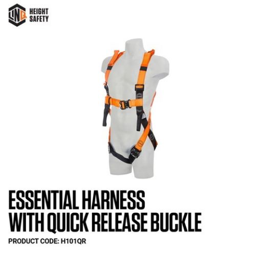 Picture of Essential Harness (Basic entry level) c/w with QR Buckles - STANDARD size M-L