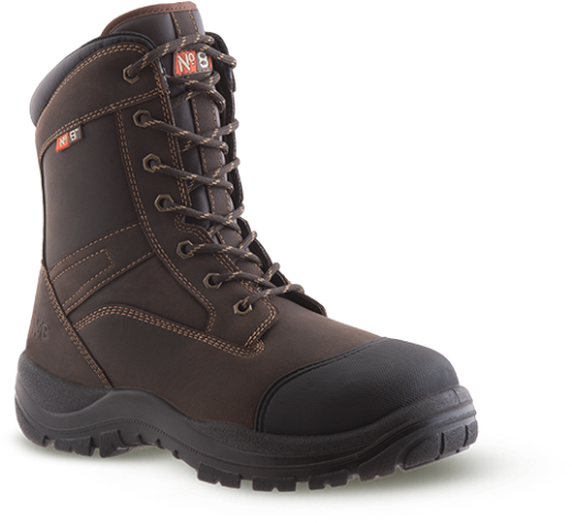 Picture of The Dobbyn High Leg Lace up Safety Boot - END OF LINE (1 x size 12 available ONLY)