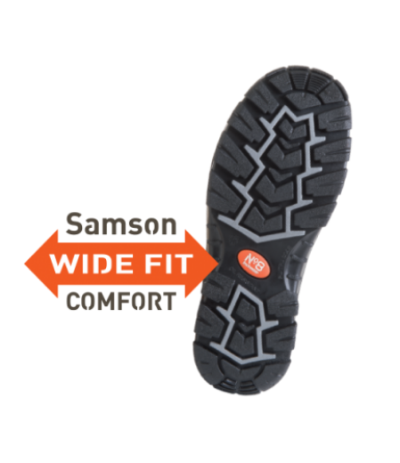 Picture of The Dobbyn High Leg Lace up Safety Boot - END OF LINE (1 x size 12 available ONLY)