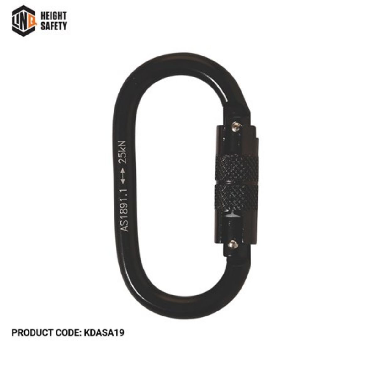 Picture of Karabiner Dbl Action Steel Alloy 19mm