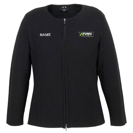 Picture of Ladies 2-way Zip Cardigan