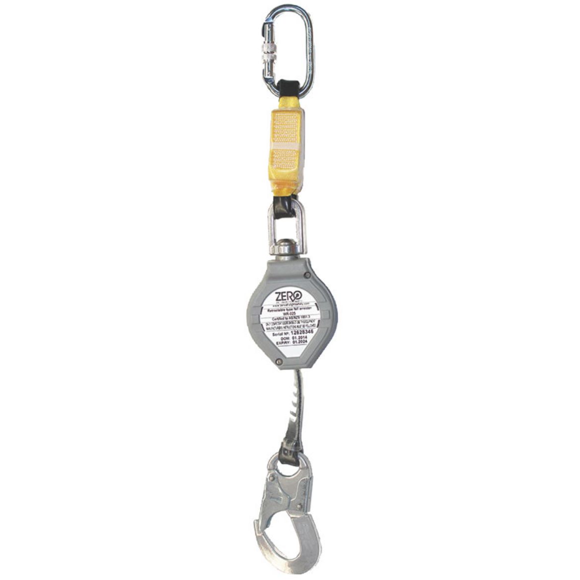 Picture of Supalite - Retracting Web Lanyard - 2.4M