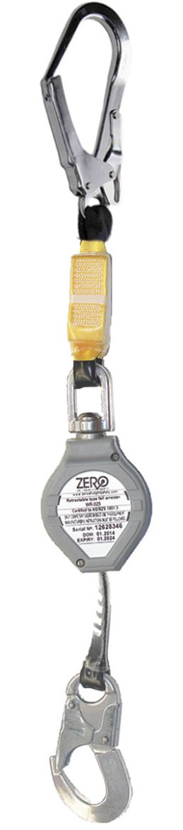 Picture of Superlite - Retracting Web Lanyard with Scaffhook - 2.4m