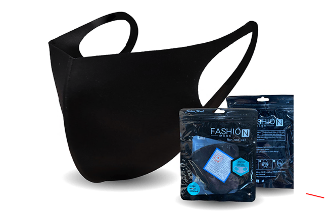 Picture of Reusable Face Mask - Black