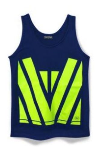 Picture of Hi Vis Printed Singlet