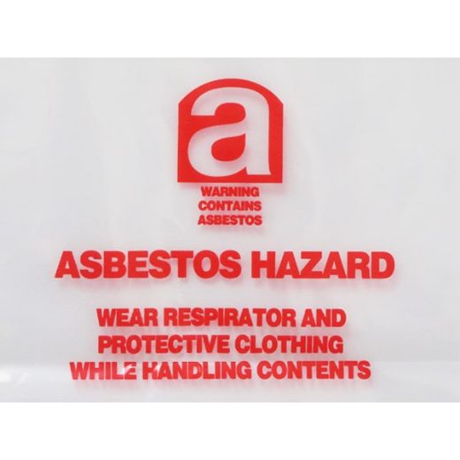 Picture of Printed Asbestos Bag 200Mu 900Mmx 1200Mm, 200Mu